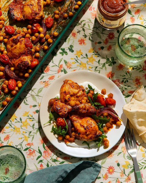 Harissa & Honey Sheet Pan Chicken