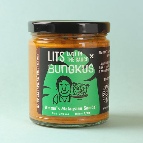 Amma's Malaysian Sambal 270 mL jar