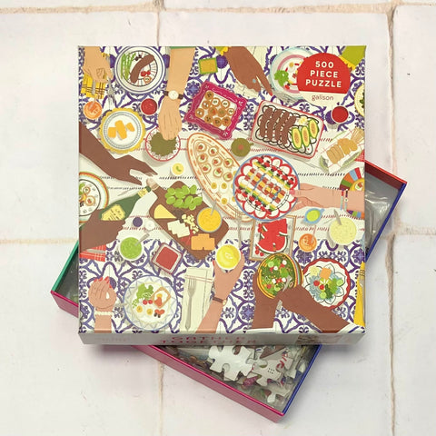 Foodie 500-Piece Puzzle Collection