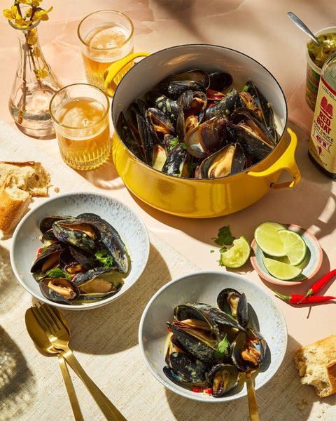 Thai Green Curry Mussels – Bold Flavour in Under 30 Minutes