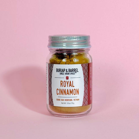 Burlap & Barrel Royal Cinnamon jar