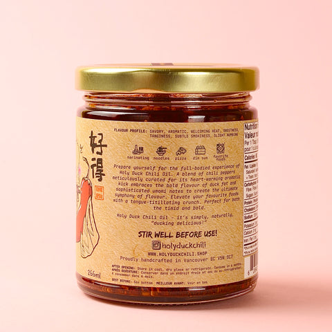 Holy Duck Chili Oil
